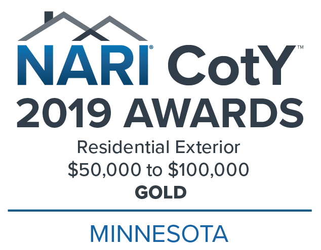 NARI-MN 2019 CotY Awards - $50K-$100 residential exterior - Gold Award