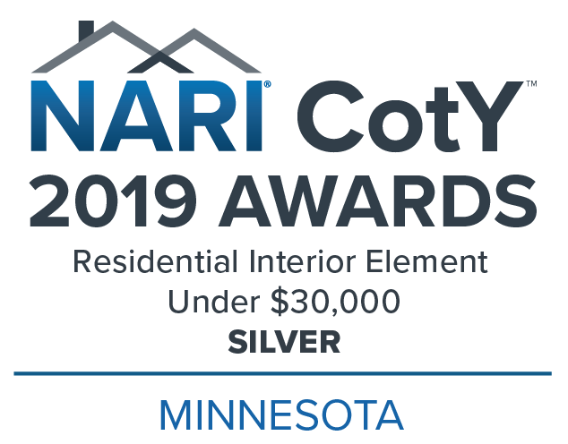 NARI-MN 2019 CotY Awards - Residential interior element under $30K - Silver Award