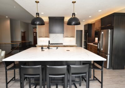 Modern Kitchen - View of kitchen from island