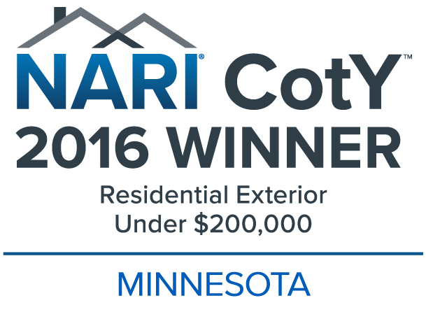 NARI CotY 2016 Winner - Residential Exterior Under $200K