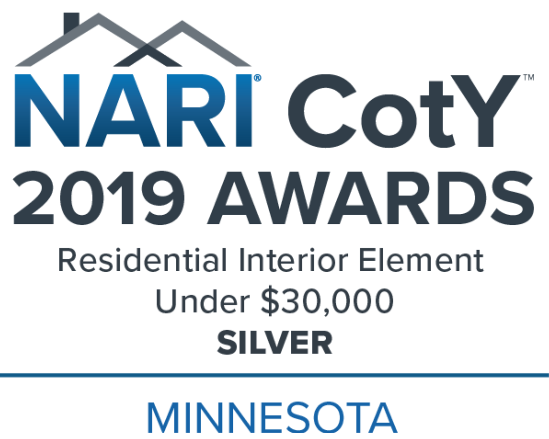 NARI-MN 2019 CotY Awards - Under $30K Residential Interior Element - Silver Award