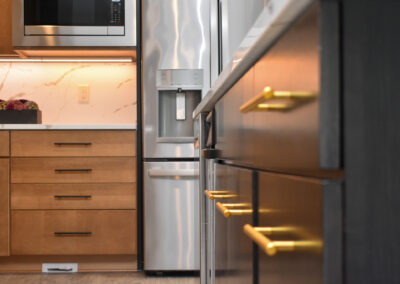 Modern Kitchen - cabinetry closeup