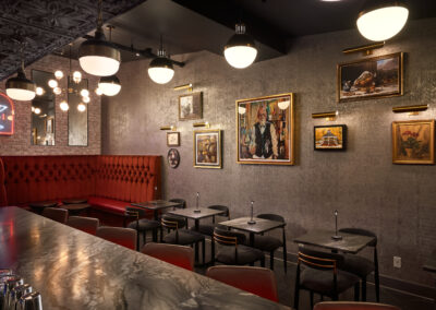 Rouge 41: Speakeasy Transformation - Intimate Seating