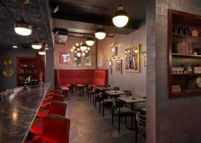 Rouge 41: Speakeasy Transformation - Intimate Seating