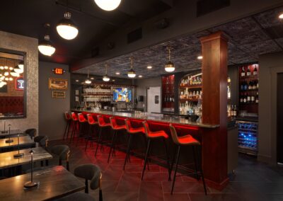 Rouge 41: Speakeasy Transformation - Bar Area - Zoomed Out