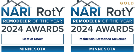 2024 RotY Awards - Residential Detached Structure - Gold & Best of Show Award